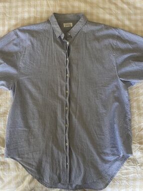 Aritzia Community short sleeve striped shirt